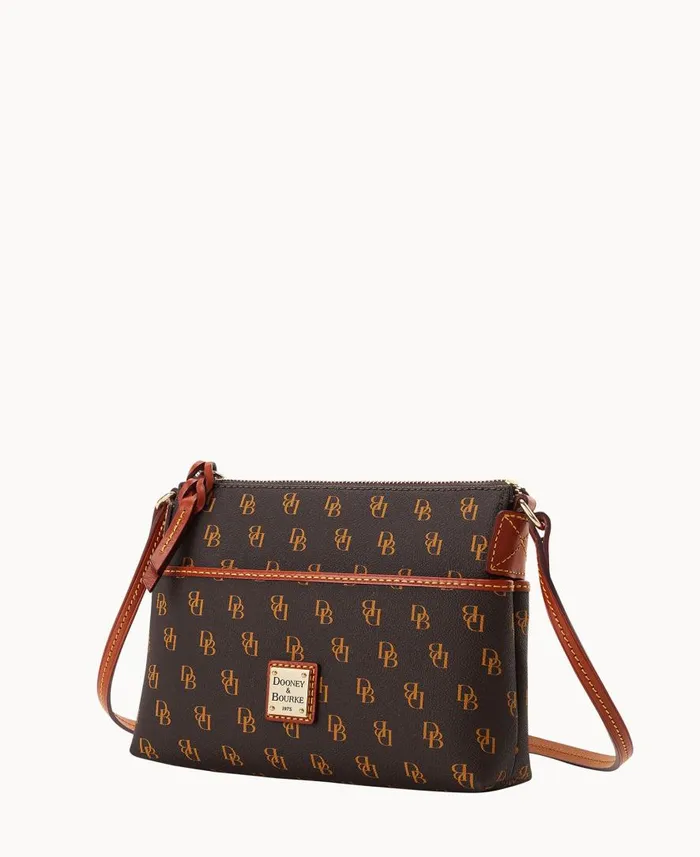 Woman Gretta Katie Crossbody Brown Tmoro Dooney and Bourke Crossbodies Woman Gretta Katie Crossbody Brown Tmoro Dooney and Bourke Crossbodies