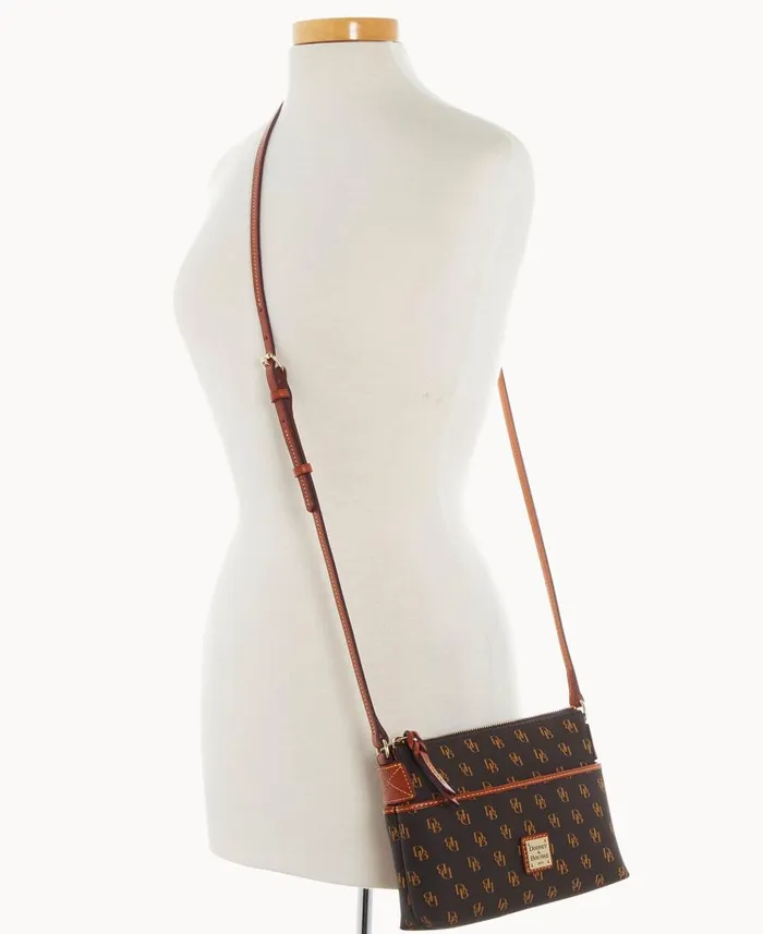 Woman Gretta Katie Crossbody Brown Tmoro Dooney and Bourke Crossbodies Woman Gretta Katie Crossbody Brown Tmoro Dooney and Bourke Crossbodies