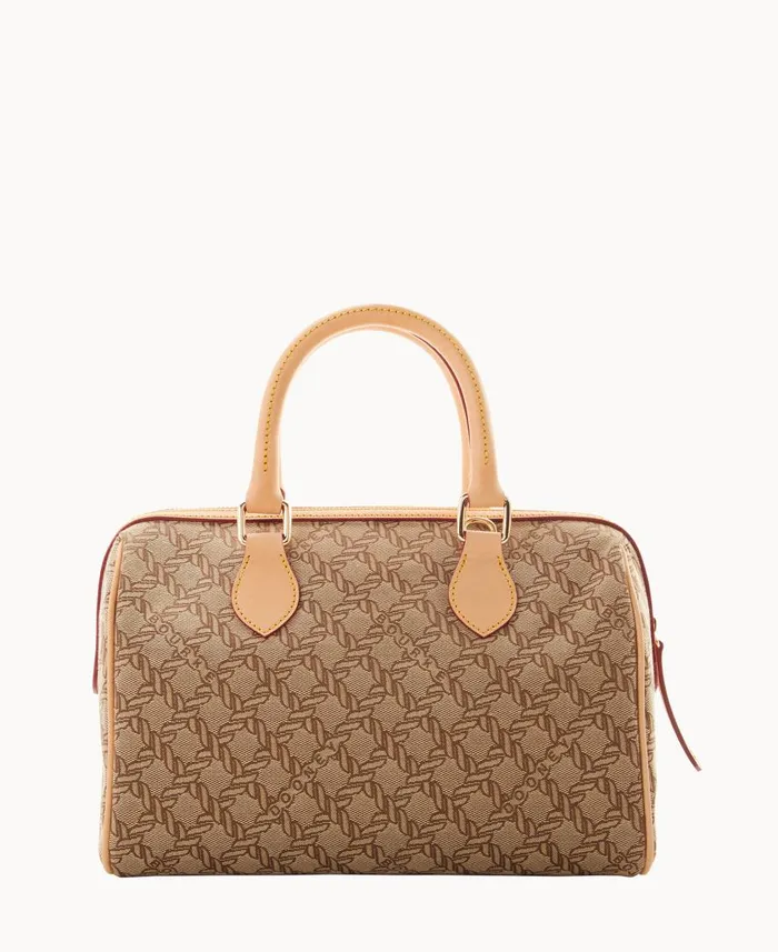 Woman Maritime Barrel Satchel Brown Dooney and Bourke Satchels Woman Maritime Barrel Satchel Brown Dooney and Bourke Satchels