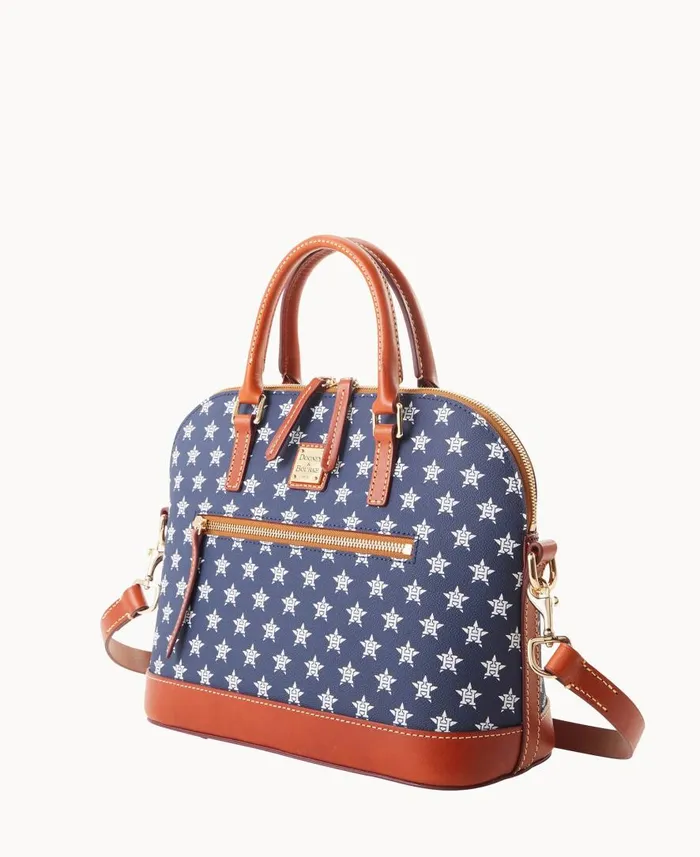 Woman MLB Astros Domed Zip Satchel Astros Dooney and Bourke Satchels Woman MLB Astros Domed Zip Satchel Astros Dooney and Bourke Satchels