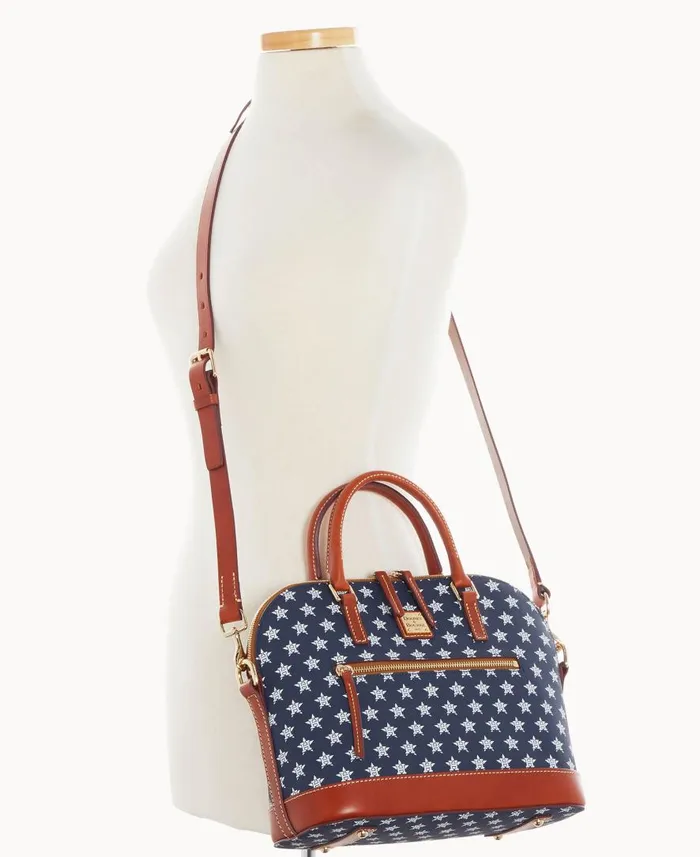 Woman MLB Astros Domed Zip Satchel Astros Dooney and Bourke Satchels Woman MLB Astros Domed Zip Satchel Astros Dooney and Bourke Satchels