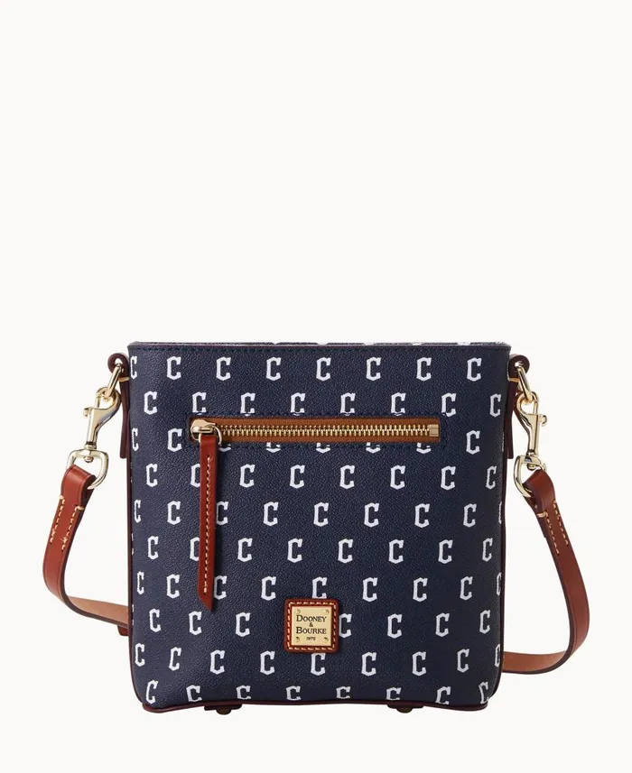 Woman MLB Guardians Small Zip Crossbody Guardians Dooney and Bourke Crossbodies