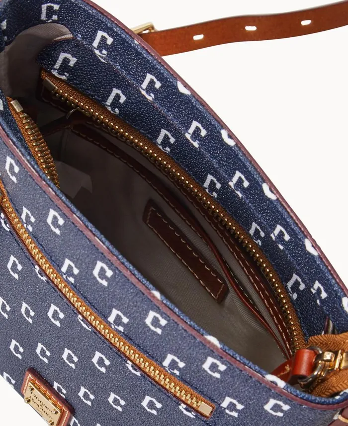Woman MLB Guardians Small Zip Crossbody Guardians Dooney and Bourke Crossbodies Woman MLB Guardians Small Zip Crossbody Guardians Dooney and Bourke Crossbodies