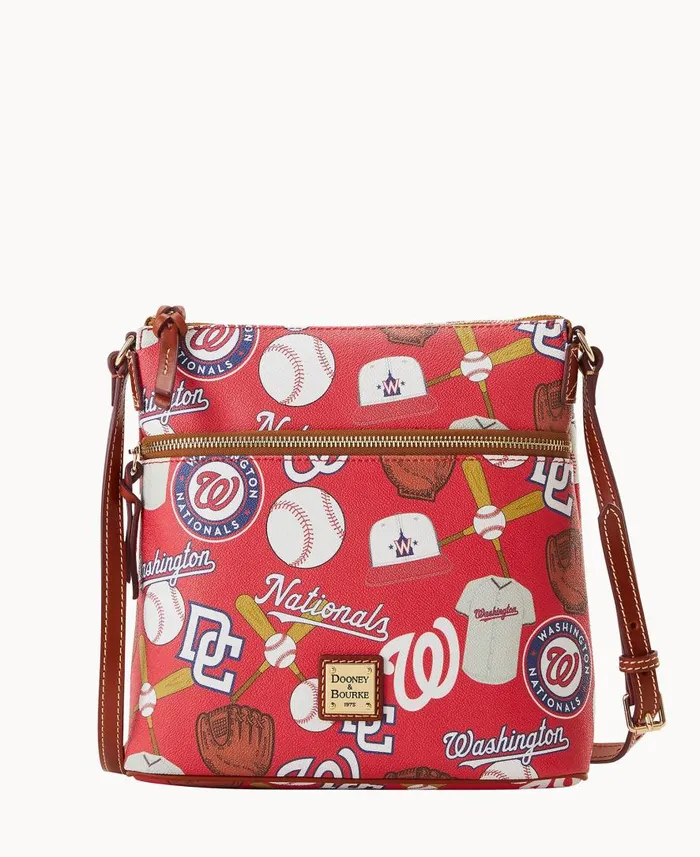 Woman MLB Nationals Crossbody Nationals Dooney and Bourke Crossbodies