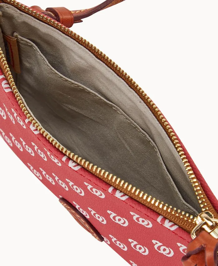 Woman MLB Nationals Top Zip Crossbody Nationals Dooney and Bourke Crossbodies Woman MLB Nationals Top Zip Crossbody Nationals Dooney and Bourke Crossbodies