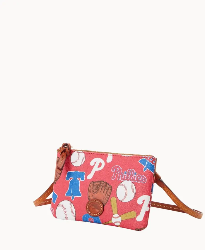 Woman MLB Phillies Top Zip Crossbody Phillies Dooney and Bourke Crossbodies Woman MLB Phillies Top Zip Crossbody Phillies Dooney and Bourke Crossbodies