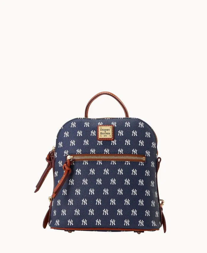 Woman MLB Yankees Small Backpack Yankees Dooney and Bourke Backpacks