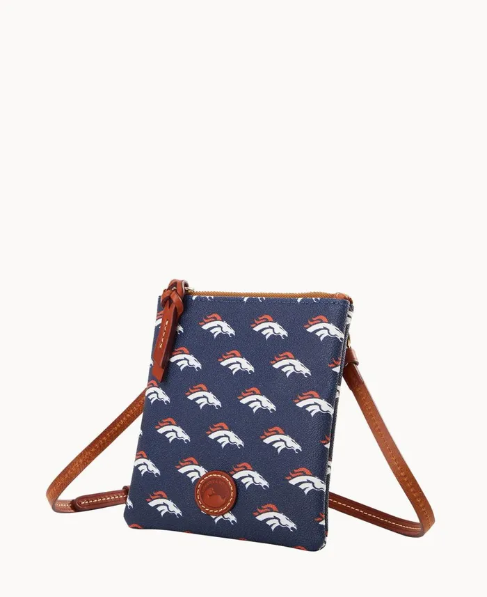 Woman NFL Broncos Small North South Top Zip Crossbody Broncos Dooney and Bourke Crossbodies Woman NFL Broncos Small North South Top Zip Crossbody Broncos Dooney and Bourke Crossbodies