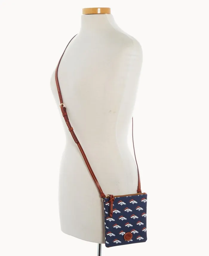 Woman NFL Broncos Small North South Top Zip Crossbody Broncos Dooney and Bourke Crossbodies Woman NFL Broncos Small North South Top Zip Crossbody Broncos Dooney and Bourke Crossbodies