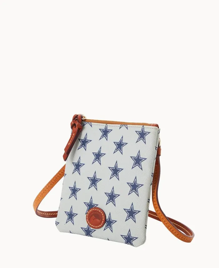 Woman NFL Cowboys Small North South Top Zip Crossbody Cowboys Dooney and Bourke Crossbodies Woman NFL Cowboys Small North South Top Zip Crossbody Cowboys Dooney and Bourke Crossbodies