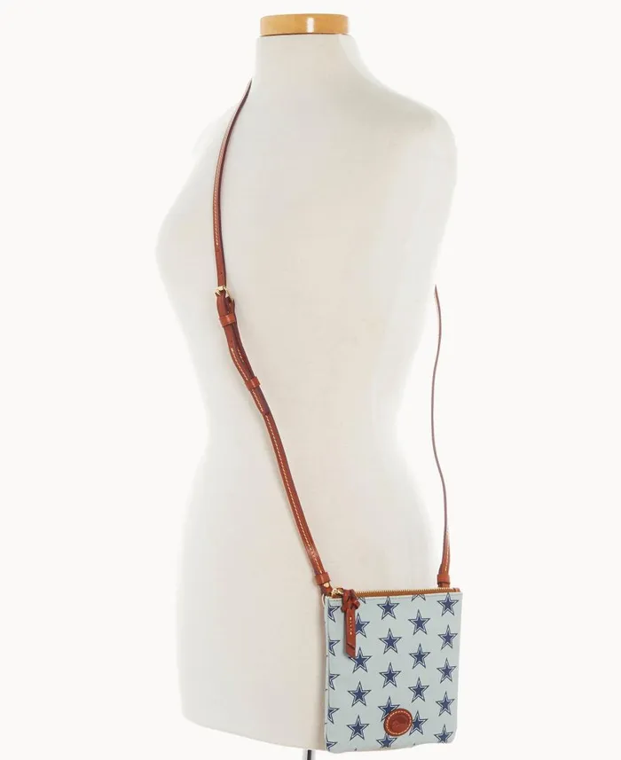 Woman NFL Cowboys Small North South Top Zip Crossbody Cowboys Dooney and Bourke Crossbodies Woman NFL Cowboys Small North South Top Zip Crossbody Cowboys Dooney and Bourke Crossbodies