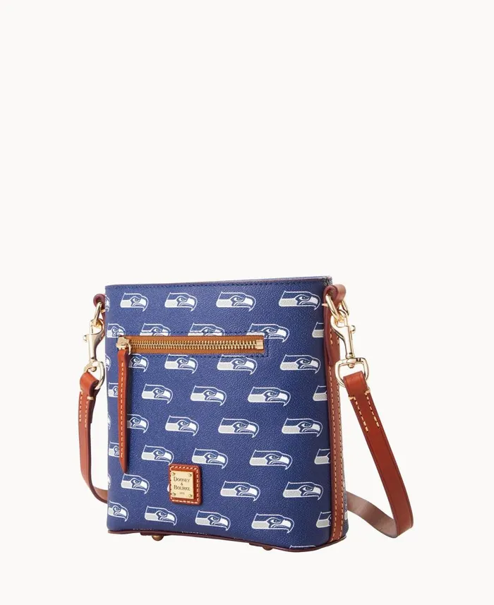 Woman NFL Seahawks Small Zip Crossbody Seahawks Dooney and Bourke Crossbodies Woman NFL Seahawks Small Zip Crossbody Seahawks Dooney and Bourke Crossbodies