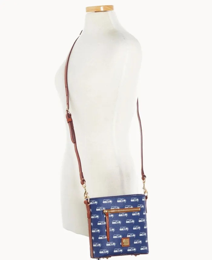 Woman NFL Seahawks Small Zip Crossbody Seahawks Dooney and Bourke Crossbodies Woman NFL Seahawks Small Zip Crossbody Seahawks Dooney and Bourke Crossbodies