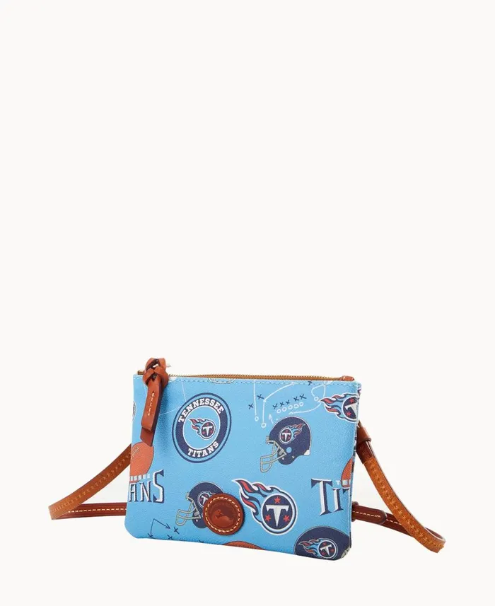 Woman NFL Titans Top Zip Crossbody Titans Dooney and Bourke Crossbodies Woman NFL Titans Top Zip Crossbody Titans Dooney and Bourke Crossbodies