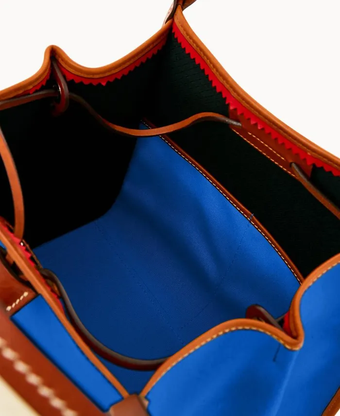Woman Oncour Cabriolet Small Full Up Royal Blue Dooney and Bourke Shoulder Bags Woman Oncour Cabriolet Small Full Up Royal Blue Dooney and Bourke Shoulder Bags