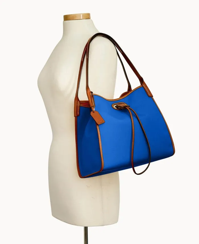 Woman Oncour Cabriolet Small Full Up Royal Blue Dooney and Bourke Shoulder Bags Woman Oncour Cabriolet Small Full Up Royal Blue Dooney and Bourke Shoulder Bags