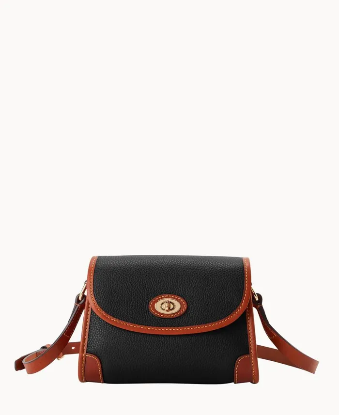 Woman Pebble Grain 20 Crossbody Black Dooney and Bourke Crossbodies