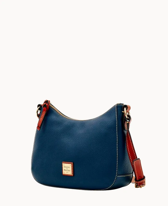 Woman Pebble Grain Small Kiley Crossbody Midnight Blue Dooney and Bourke Crossbodies Woman Pebble Grain Small Kiley Crossbody Midnight Blue Dooney and Bourke Crossbodies