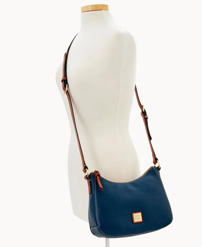 Woman Pebble Grain Small Kiley Crossbody Midnight Blue Dooney and Bourke Crossbodies Woman Pebble Grain Small Kiley Crossbody Midnight Blue Dooney and Bourke Crossbodies