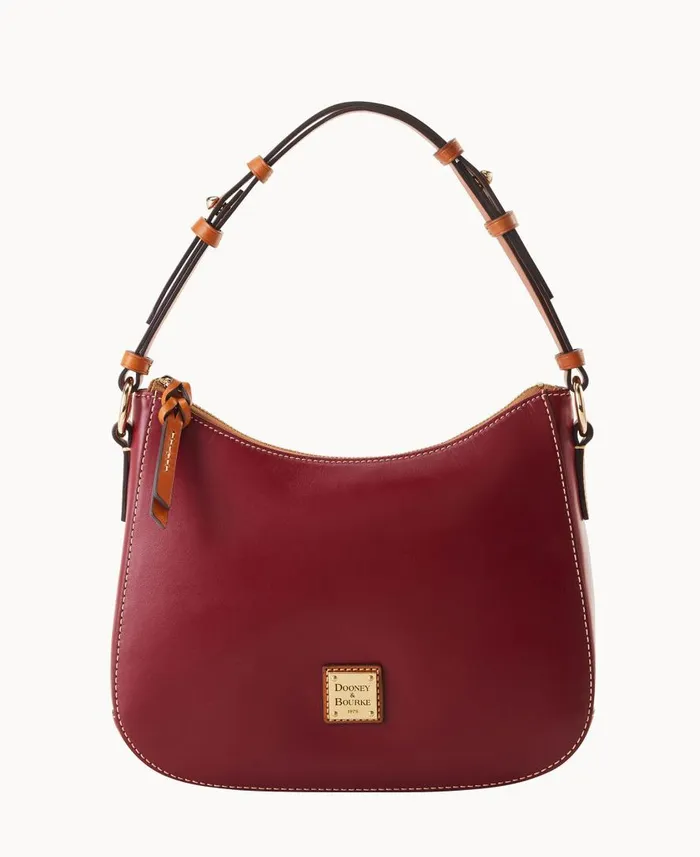 Woman Wexford Leather Small Kiley Hobo Mulberry Dooney and Bourke Shoulder Bags