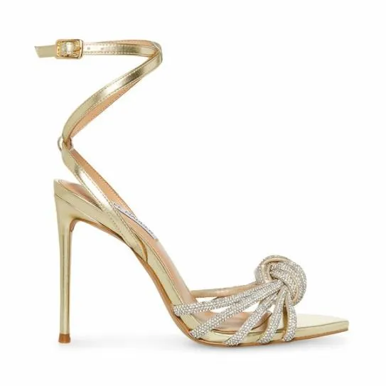 Women ABLE GOLD Gold Steve Madden Heels