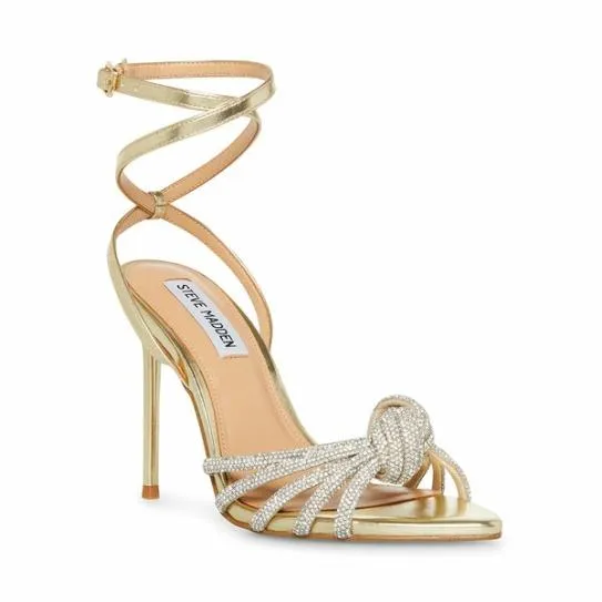 Women ABLE GOLD Gold Steve Madden Heels Women ABLE GOLD Gold Steve Madden Heels