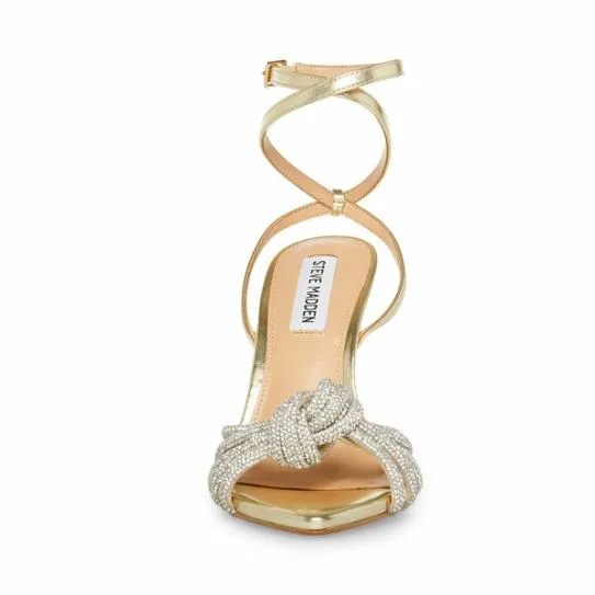 Women ABLE GOLD Gold Steve Madden Heels Women ABLE GOLD Gold Steve Madden Heels