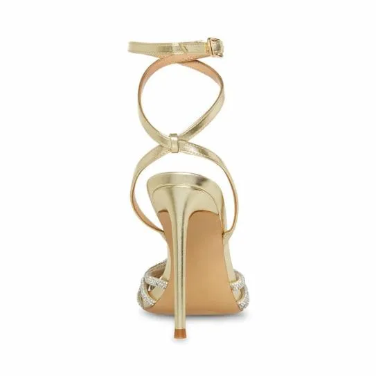 Women ABLE GOLD Gold Steve Madden Heels Women ABLE GOLD Gold Steve Madden Heels