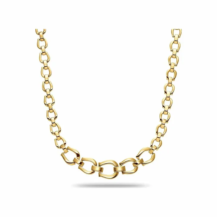 Women Aigner Jewelry Necklace With Logo Links