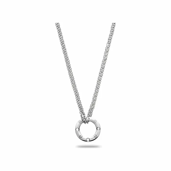 Women Aigner Jewelry Necklace With Ring Pendant
