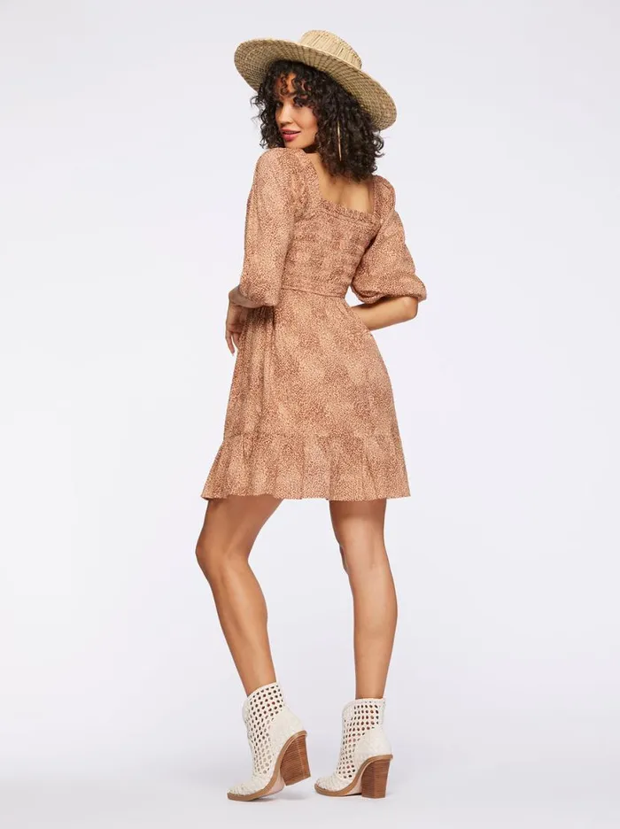 Women Aldan Dress In Winding Leopard Jessica Simpson Dresses