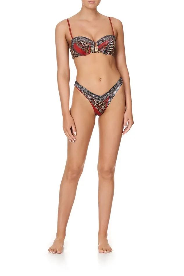 Women Bikinis Camilla V High Leg Pant London Calling