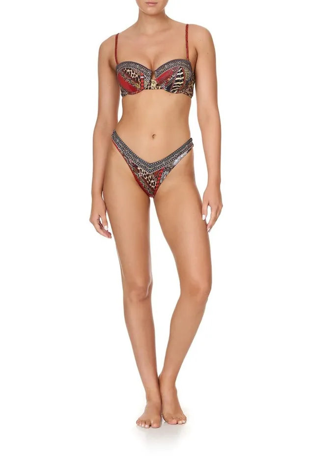 Women Bikinis Camilla V High Leg Pant London Calling