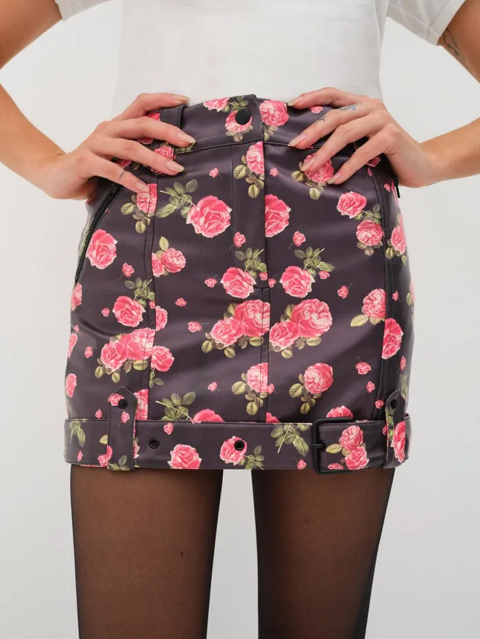 Women Bottoms For Love and Lemons Wren Mini Skirt Black