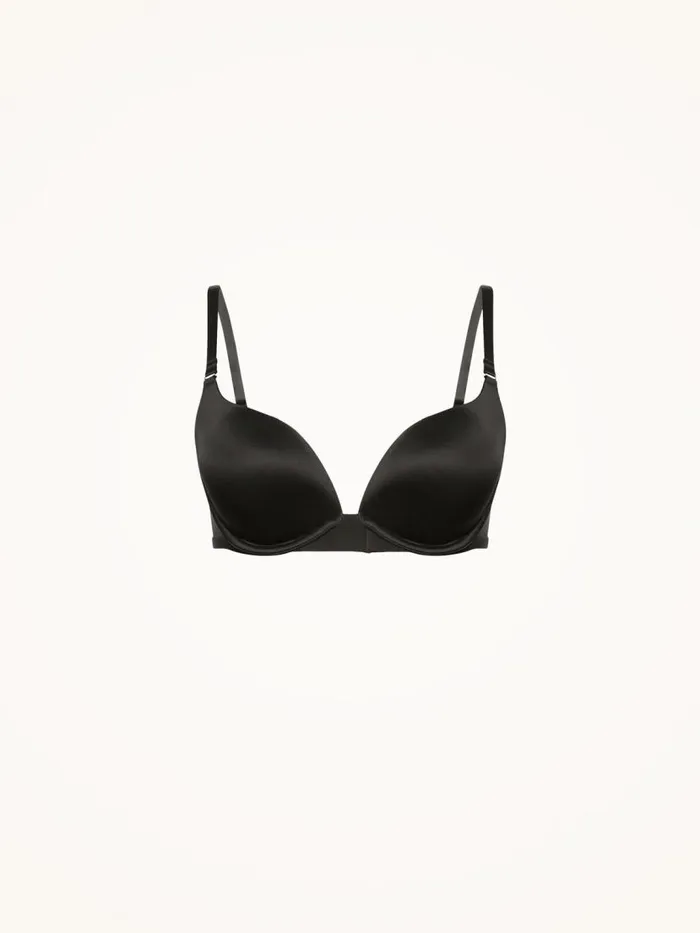 Women Bras Wolford Sheer Touch PushUp Bra Black Women Bras Wolford Sheer Touch PushUp Bra Black
