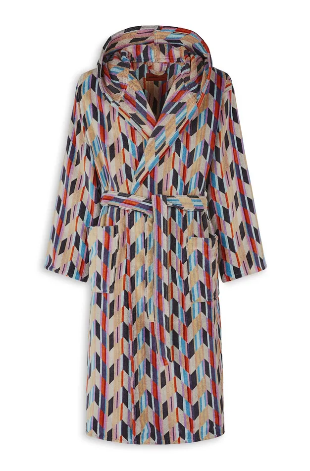 Women Brody Hooded Bathrobe Multicoloured Missoni Bathrobes