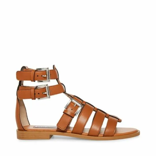 Women BRUNO TAN Tan Steve Madden Sandals
