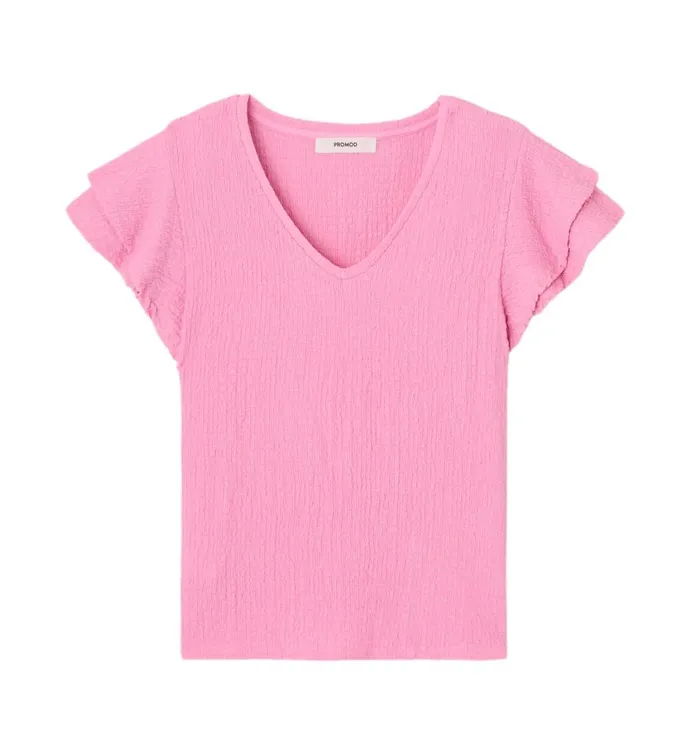 Women Butterfly Sleeved Top 8211 Pink Promod Tops Women Butterfly Sleeved Top 8211 Pink Promod Tops