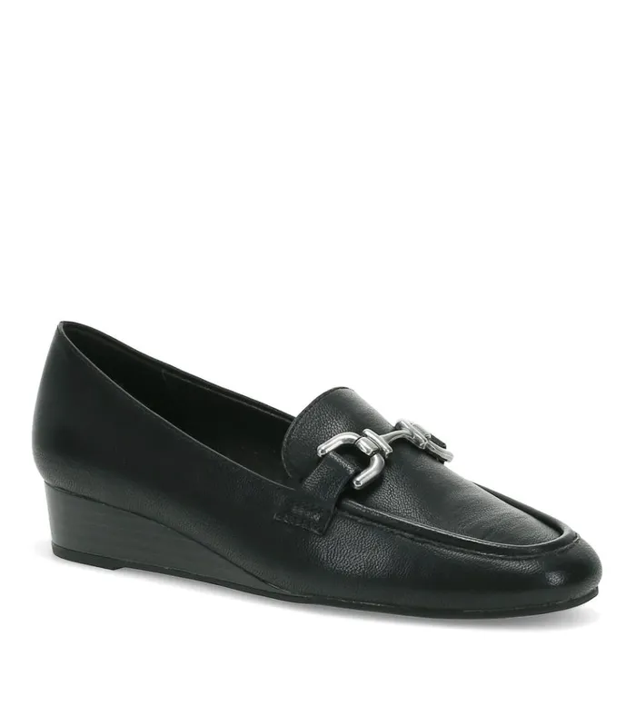 Women Caddie Loafer Black Baretraps Flats and Loafers