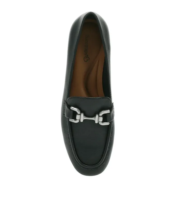 Women Caddie Loafer Black Baretraps Flats and Loafers