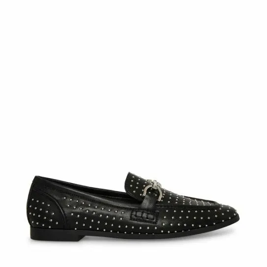 Women CARRINES BLACK Black Steve Madden Loafers and Flats