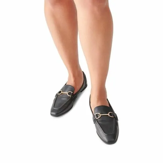 Women CARRINES BLACK Black Steve Madden Loafers and Flats Women CARRINES BLACK Black Steve Madden Loafers and Flats