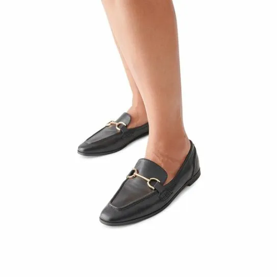 Women CARRINES BLACK Black Steve Madden Loafers and Flats Women CARRINES BLACK Black Steve Madden Loafers and Flats