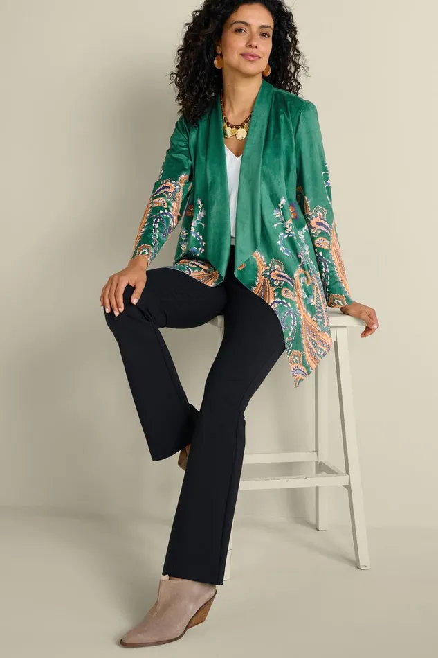 Women Chouteau Faux Suede Jacket Cascading Brd S Soft Surroundings Toppers Women Chouteau Faux Suede Jacket Cascading Brd S Soft Surroundings Toppers