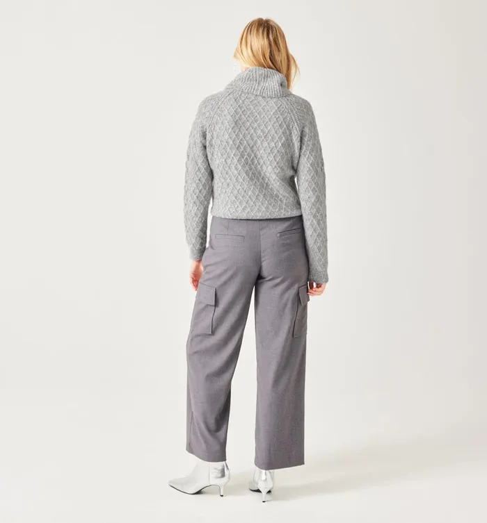 Women Cowl Neck Jumper 8211 Light Grey Promod Jumpers And Cardigans Women Cowl Neck Jumper 8211 Light Grey Promod Jumpers And Cardigans
