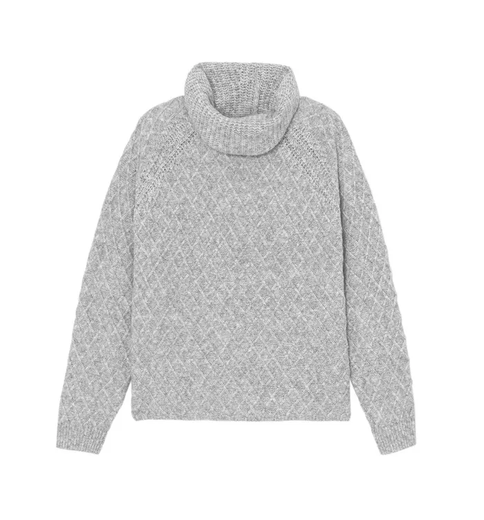 Women Cowl Neck Jumper 8211 Light Grey Promod Jumpers And Cardigans Women Cowl Neck Jumper 8211 Light Grey Promod Jumpers And Cardigans