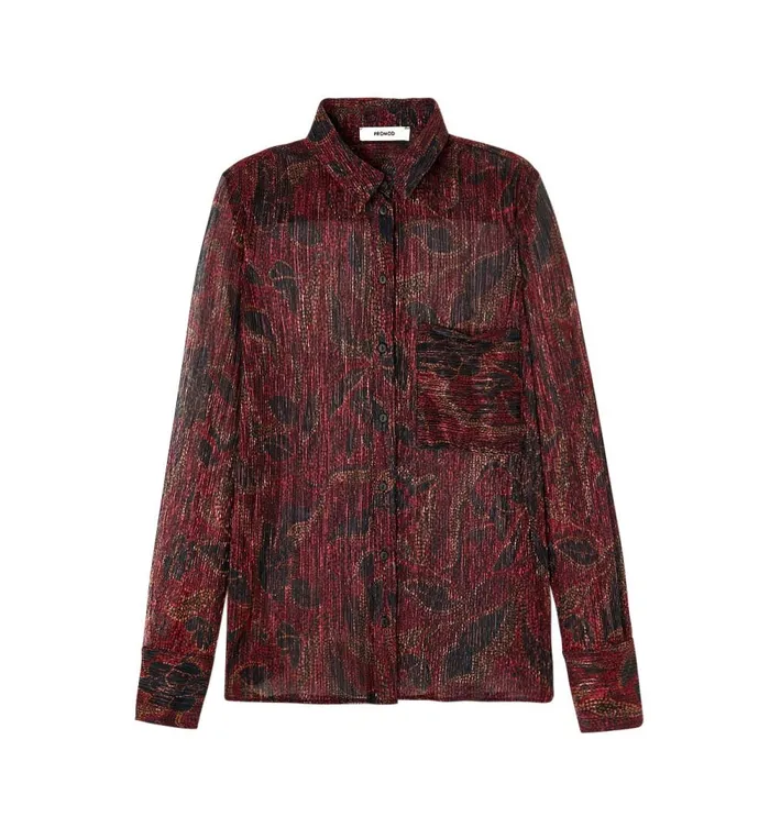 Women Crinkle Voile Shirt 8211 Multicolour Print Promod Shirts And Tunics Women Crinkle Voile Shirt 8211 Multicolour Print Promod Shirts And Tunics