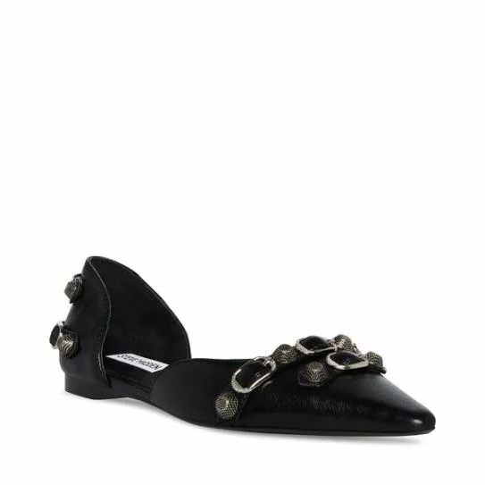 Women DALIA BLACK Black Steve Madden Loafers and Flats Women DALIA BLACK Black Steve Madden Loafers and Flats