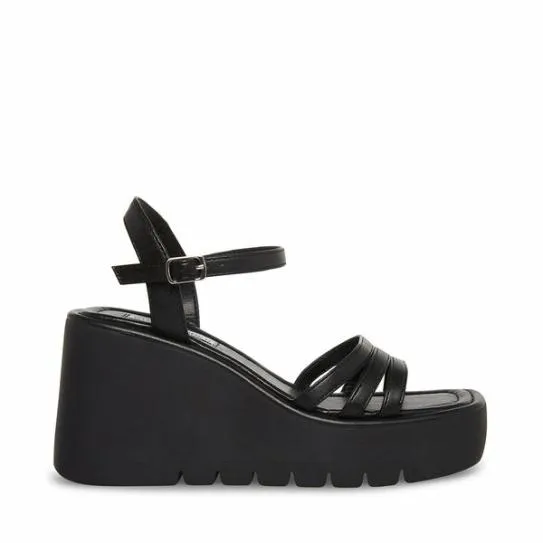 Women DANE BLACK Black Steve Madden Sandals