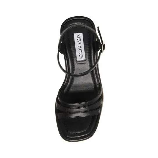 Women DANE BLACK Black Steve Madden Sandals Women DANE BLACK Black Steve Madden Sandals